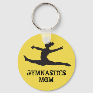 Gymnastik-Mama-Schlüsselanhänger Schlüsselanhänger