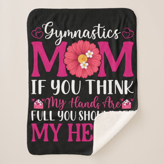 Gymnastik Mama Sherpadecke (Vorderseite)