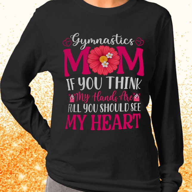 Gymnastik Mama T-Shirt (Von Creator hochgeladen)