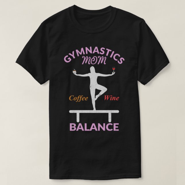 Gymnastik Mamas haben Bilanz 1 T-Shirt (Design vorne)