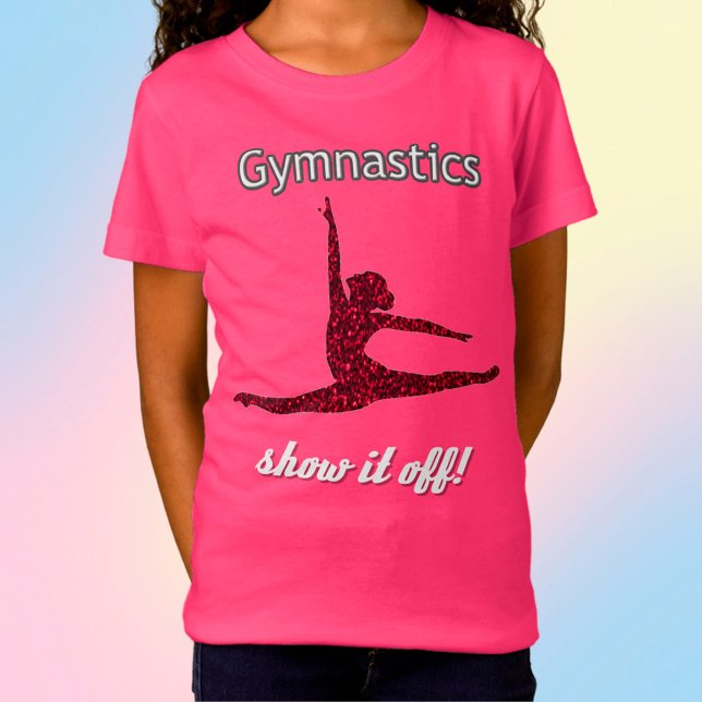 Gymnastik Meetings Show if Off Competition T - Shi T-Shirt (Von Creator hochgeladen)
