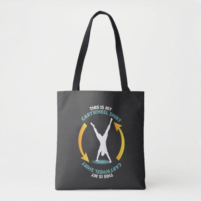Gymnastik - Mein Cartwheel-Shirt (Vorderseite)