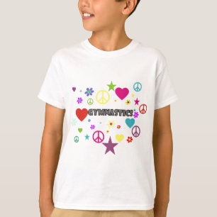 Gymnastik mit Mischgraphiken T-Shirt