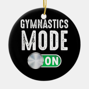 Gymnastik-Modus Cool Gymnastik Keramik Ornament