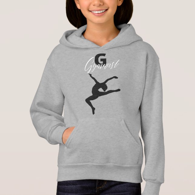 Gymnastik Monogram G ist für Gymnast Hoodie (Vorderseite)