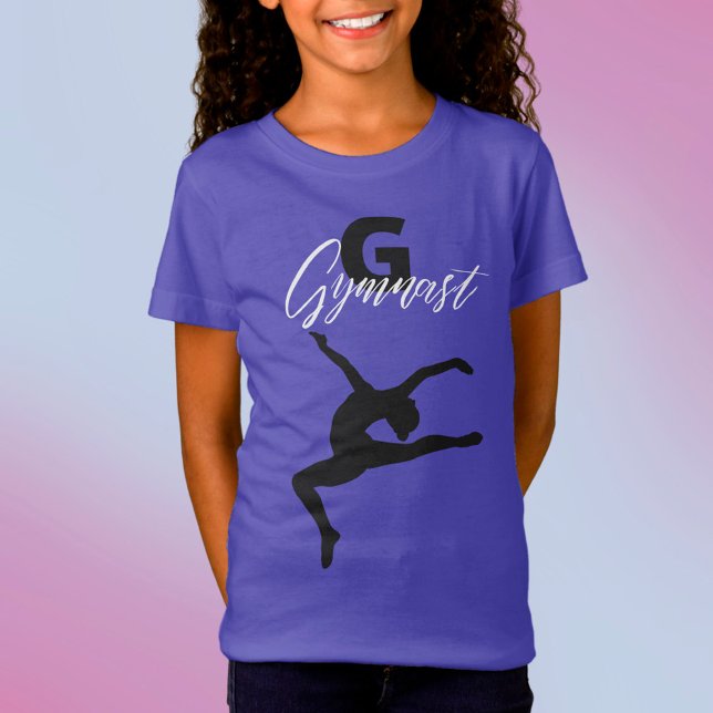 Gymnastik Monogram G ist für Gymnast T-Shirt (Von Creator hochgeladen)