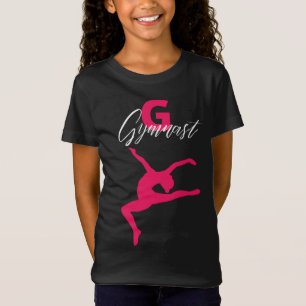 Gymnastik Monogram G ist für Gymnast T-Shirt