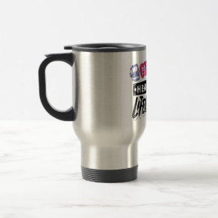 Gymnastik motivierend Design Reisebecher
