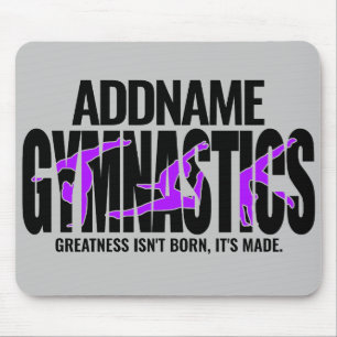 Gymnastik NAME Acrobatic Team Handspring Gymnast Mousepad