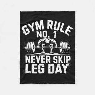 Gymnastik Nr. 1: Leng Day Weightlift nie übersprin Fleecedecke