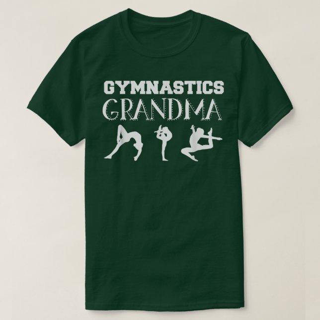 Gymnastik Oma für Großmütter  T-Shirt (Design vorne)