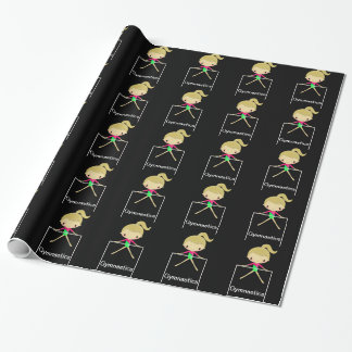 Gymnastik-Packpapier Geschenkpapier