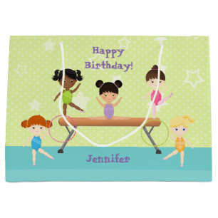 Gymnastik Party Große Geschenktüte