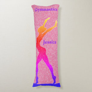 Gymnastik Pink Sparkle Balancebar Kissen Kissen