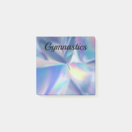 GYMNASTIK - POST-IT-NOTEN POST-IT KLEBEZETTEL