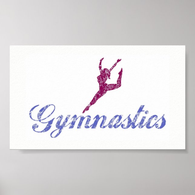 Gymnastik Poster (Vorne)