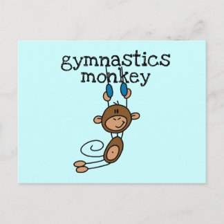 Gymnastik Postkarte