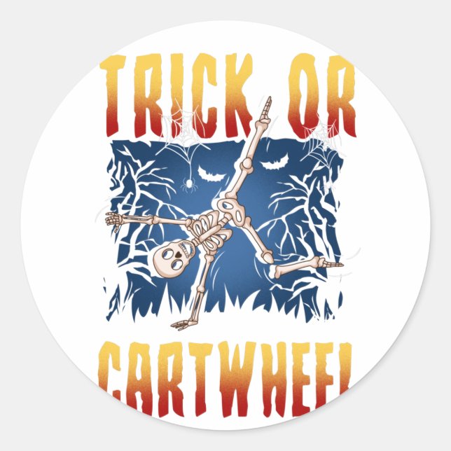 Gymnastik Ristorante da Valentino Runder Aufkleber (Vorderseite)