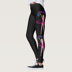 Gymnastik Rosa Hula hupen Mädchen Dein individuell Leggings
