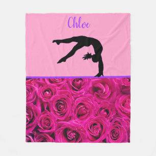 Gymnastik Roses Fleece Blankon