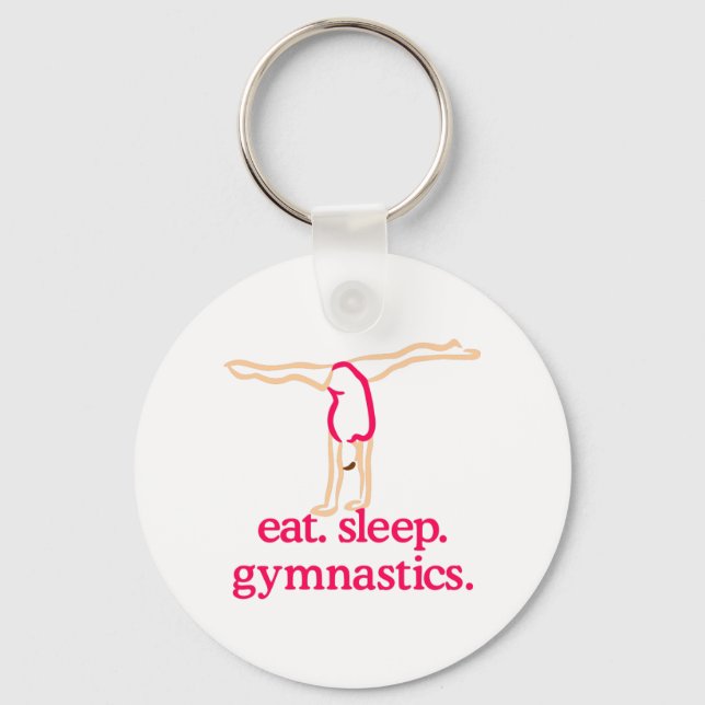 Gymnastik Schlüsselanhänger (Vorderseite)
