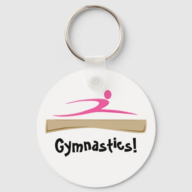 Gymnastik! Schlüsselanhänger (Vorderseite)