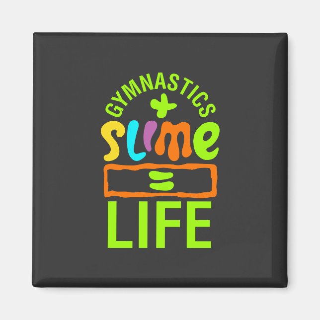 Gymnastik & Slime Magnet (Vorne)
