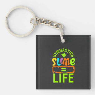 Gymnastik & Slime Schlüsselanhänger
