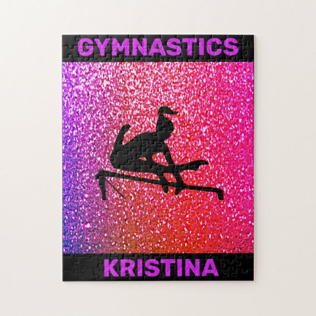 Gymnastik Sparkle Bars Puzzle (Vertikal)