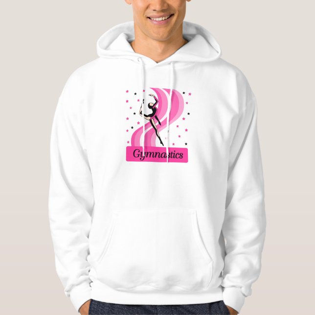 Gymnastik-Sprung Hoodie (Vorderseite)