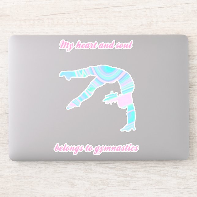 Gymnastik Sticker für Herz und Soul (Computer)