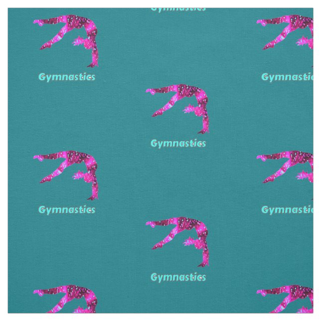 Gymnastik Stoff (Muster)