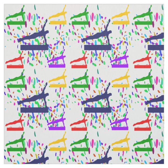 Gymnastik Stoff (Muster)