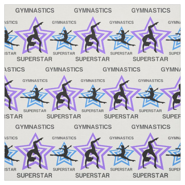 Gymnastik Superstar Fabric Stoff (Muster)