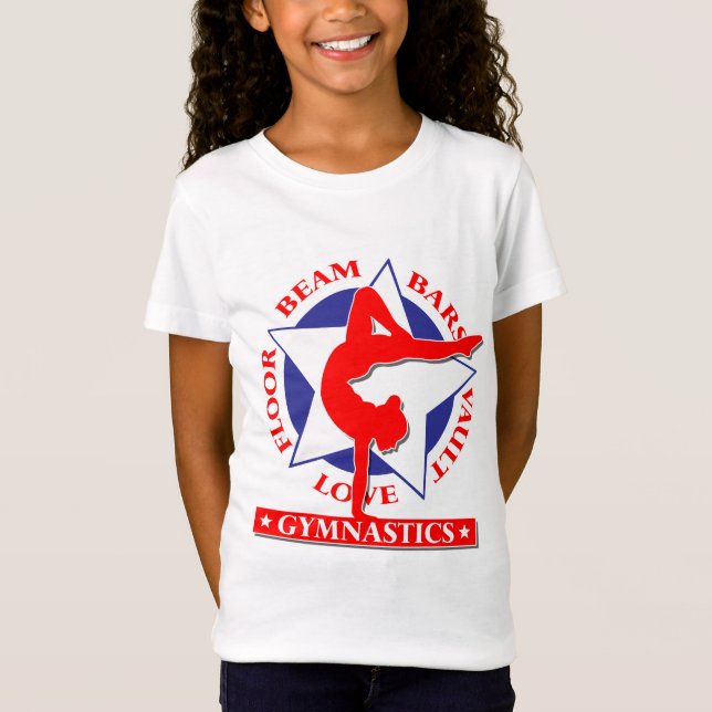 Gymnastik T-Shirt (Vorderseite)