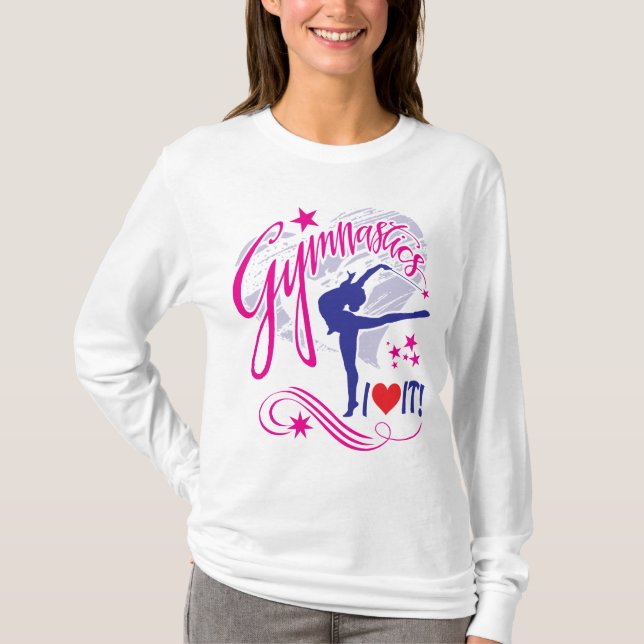 Gymnastik T-Shirt (Vorderseite)