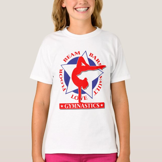 Gymnastik T-Shirt (Vorderseite)