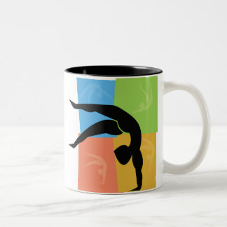 Gymnastik-Tasse Zweifarbige Tasse