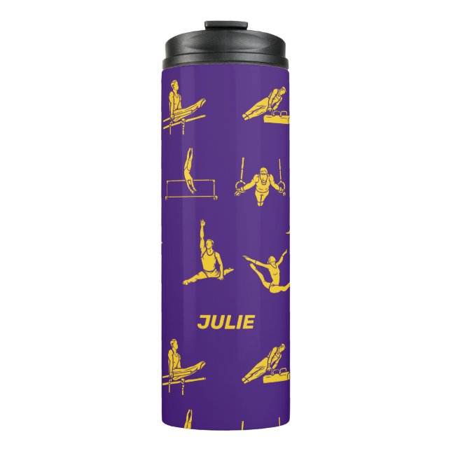 Gymnastik Thermosbecher (Vorderseite)