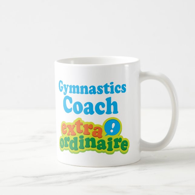 Gymnastik-Trainer-Extraordinaire Geschenk-Idee Tasse (Rechts)
