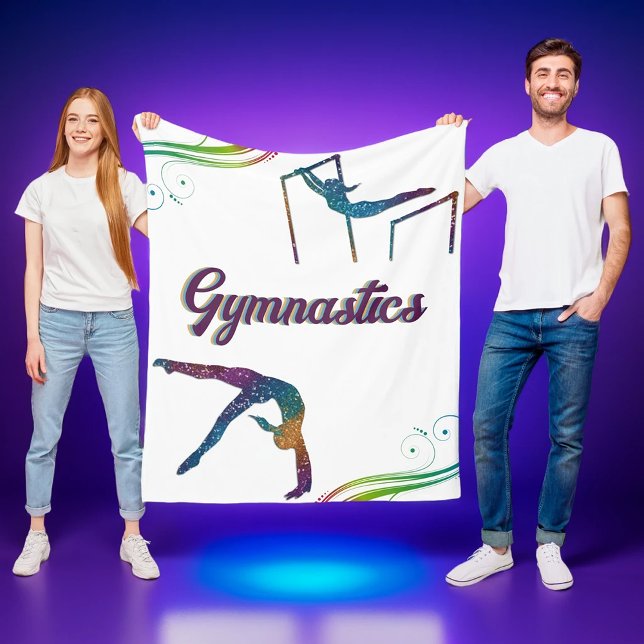 Gymnastik Träume: Gemütliches Fleece Blanket für G (Von Creator hochgeladen)
