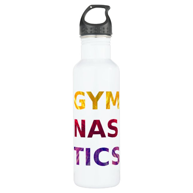 Gymnastik Trinkflasche (Vorderseite)