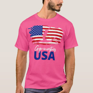 Gymnastik USA Flag US Team I T-Shirt