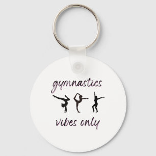Gymnastik Vibes nur Tumbling Tanz Athlete Schlüsselanhänger