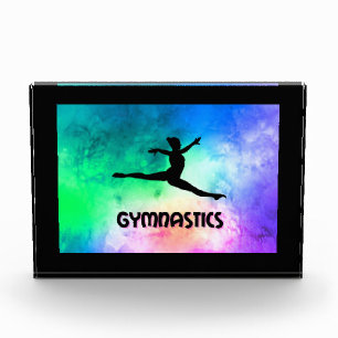 Gymnastik - Weichzeichnen Fotoblock