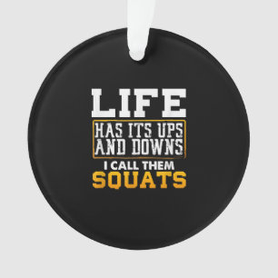 Gymnastik Weight Squash Männer Frauen Ornament