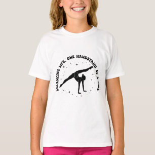 Gymnastik-Wohngestaltung für ausgewogenes Leben T-Shirt