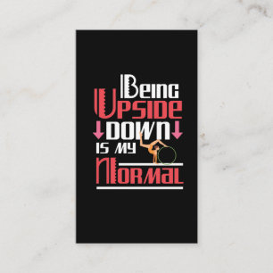 Gymnastik Zitat Gymnast Tumbling Athleten Visitenkarte