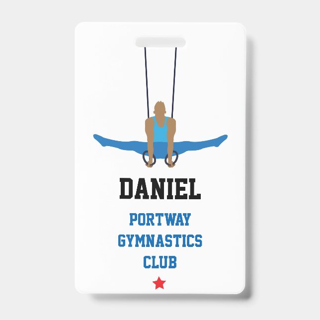 Gymnastikclub Ausweis (Vorderseite)