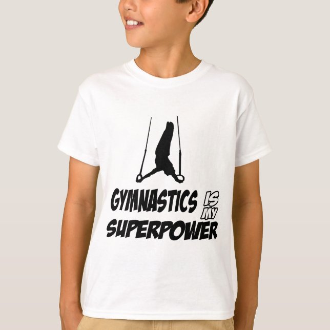 Gymnastikentwürfe T-Shirt (Vorderseite)
